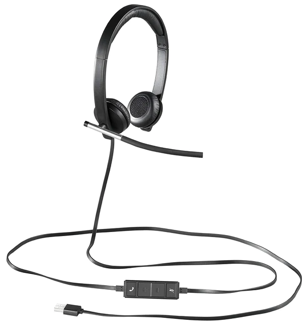 Logitech H650e Business USB Headset with noise Cancelling mic - 981-000519