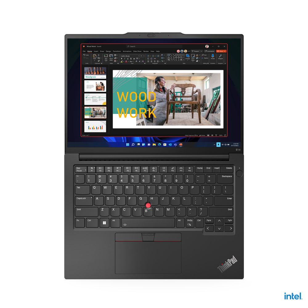 Lenovo ThinkPad E14 Intel® Core™ i5 i5-1335U Laptop 35.6 cm (14") WUXGA 8 GB DDR4-SDRAM 512 GB SSD Wi-Fi 6 (802.11ax) Black - 21JK001BUE