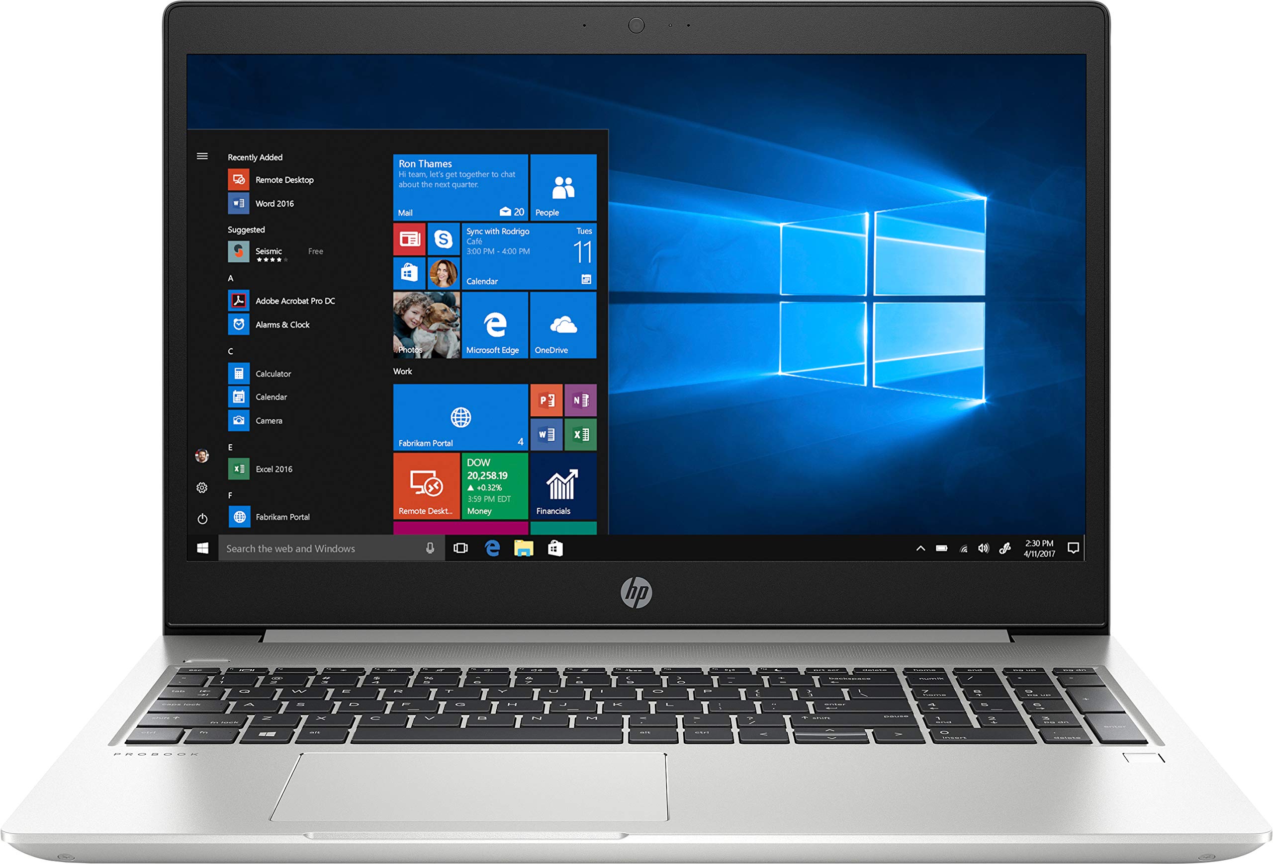 HP ProBook 455R G6 AMD Ryzen™ 5 3500U Laptop 39.6 cm (15.6") Full HD 8 GB DDR4-SDRAM 256 GB SSD Wi-Fi 5 (802.11ac) Windows 10 Pro