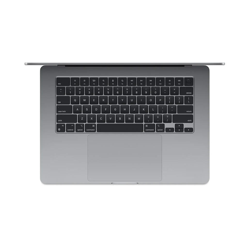 Apple Macbook Air M2 chip 8 core CPU - 10 core GPU, 8GB RAM, 256GB SSD, MacOS Ventura, 15.3”, Space grey, 1080P FHD camera, Touch ID, Backlit keyboard- MQKP3LL/A