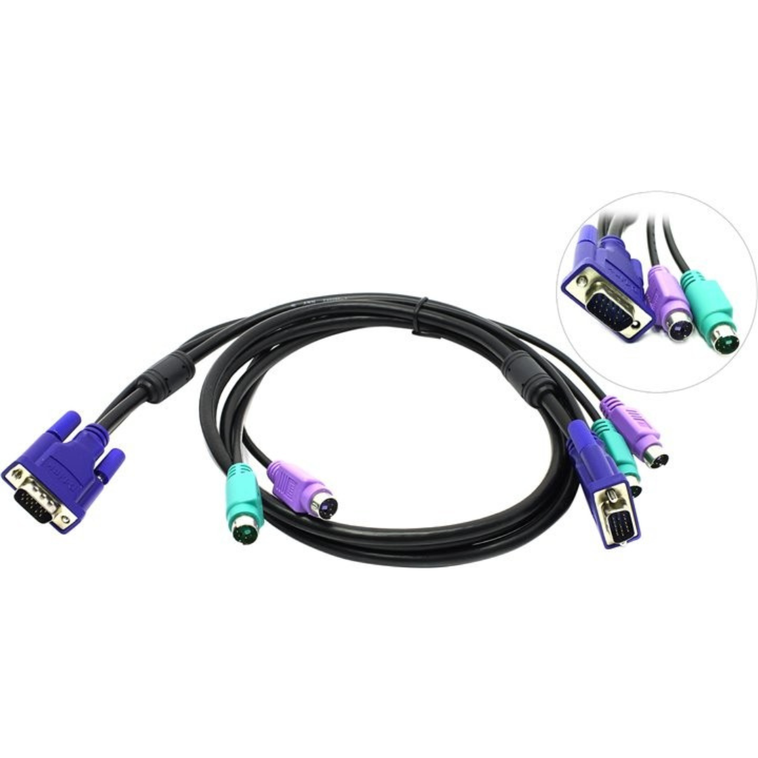 D-Link DKVM-CB 1M Cable Kit for DKVM Products- DKVM-CB