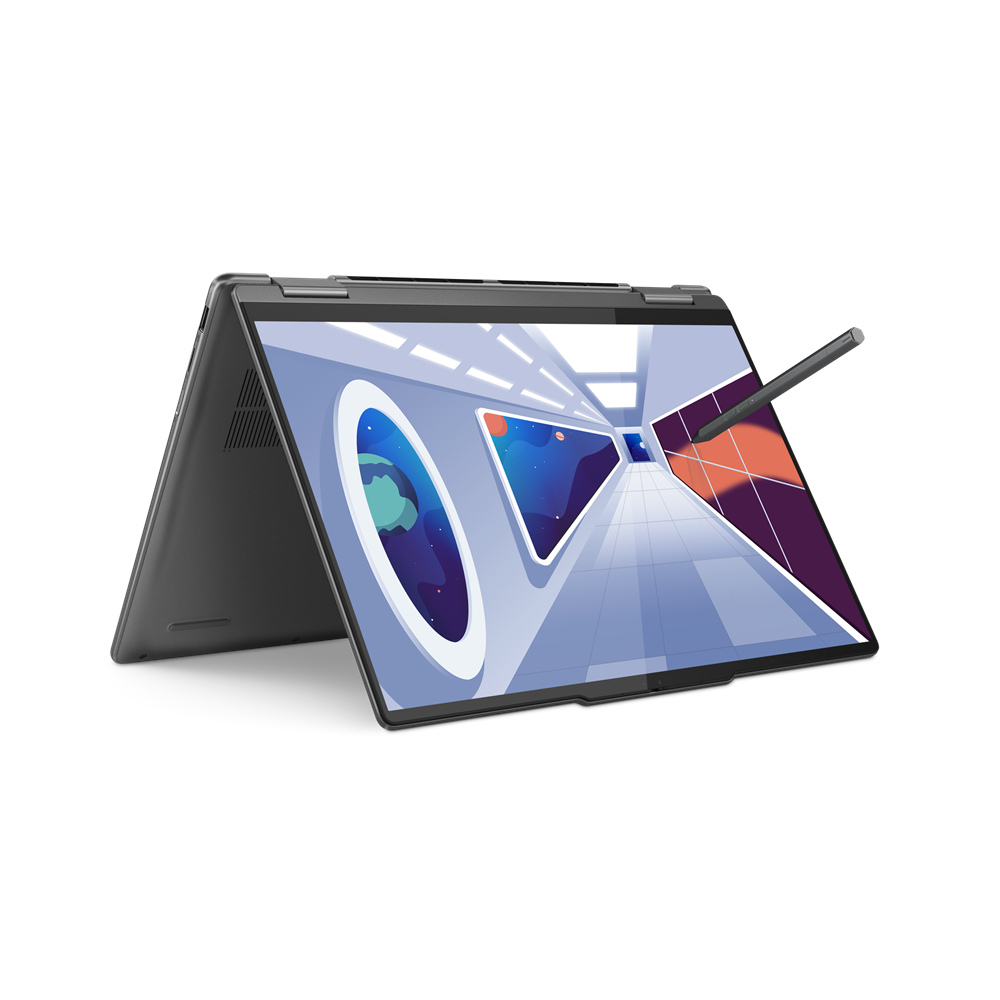 Lenovo Yoga 7 14IRL8, Intel Core i7 1355U, 16GB LPDDR5 5200 (Not Upgradable), 512GB SSD M.2 2242 PCIe 4.0x4 NVMe, Windows 11 Home, 14" 2.2K Touch Screen, No ODD - 82YL008DUE