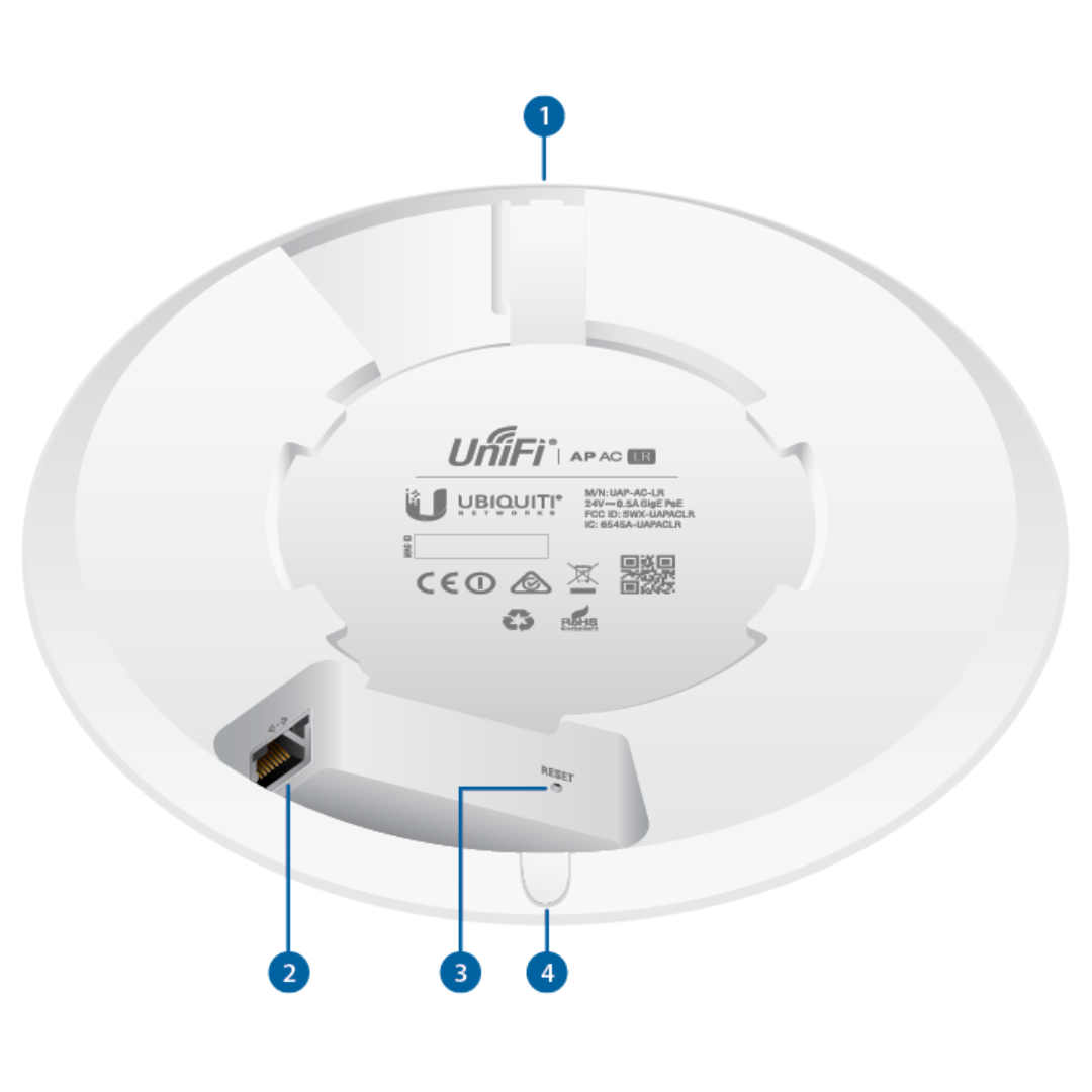 Ubiquiti UAP-AC-LR Long Range UniFi WiFi Wireless Access Point- UAP-AC-LR