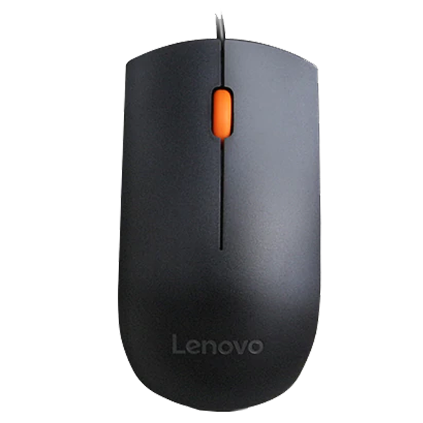 Lenovo 300 Wired USB Mouse - Black - GX30M39704