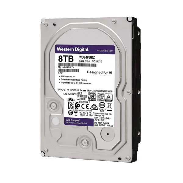 WD Purple Surveillance Hard Drive 8TB – WD84PURZ