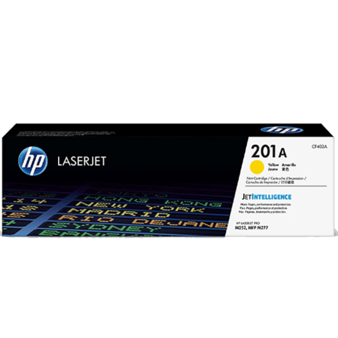 HP 201A Yellow Original LaserJet Toner Cartridge – CF402A