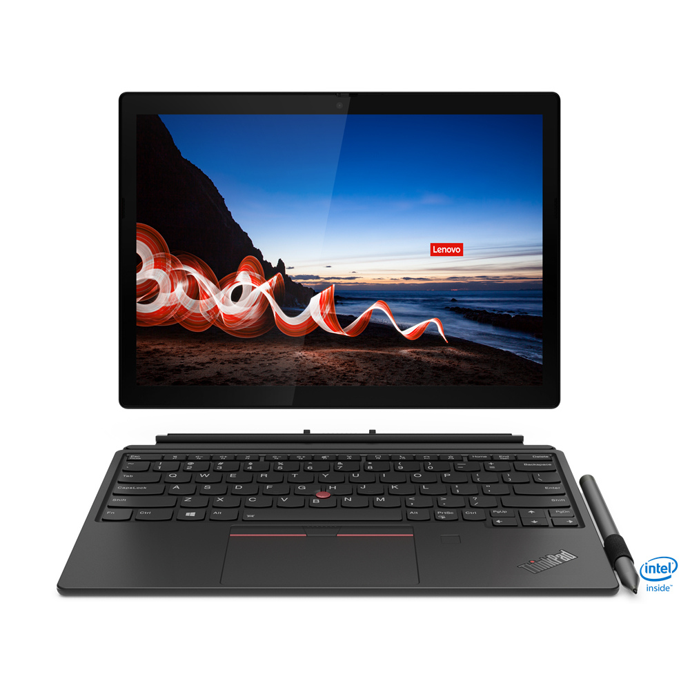 Lenovo ThinkPad X12 Detachable, Intel Core i5 1130G7, 8GB LPDDR4x 4266 (Soldered Memory), 512GB SSD M.2 2242 PCIe 3.0x4 NVMe, Windows 10 Pro, 12.3" FHD+ Touch Screen, No ODD - 20UW0008UE