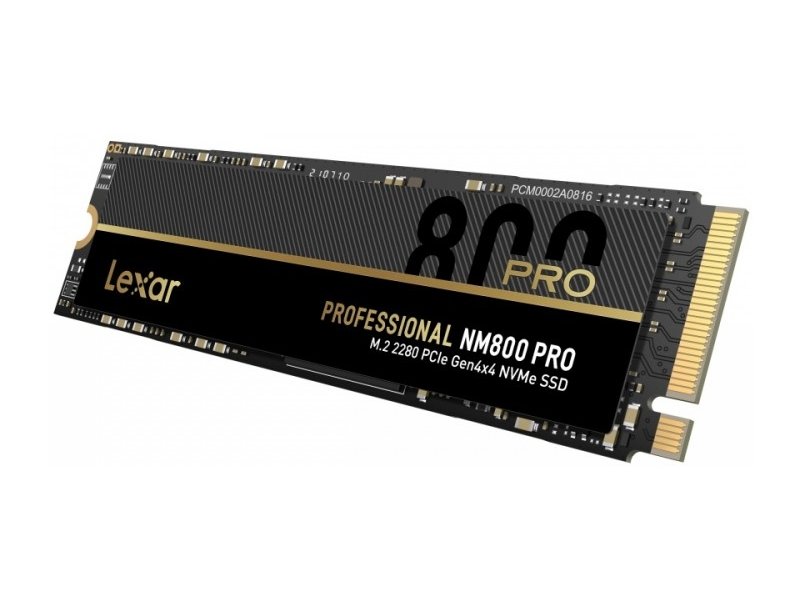 LEXAR LNM800 PRO internal SSD M.2 PCIe Gen 4*4 NVMe 2280 – 512GB – LNM800P512G-RNNNG