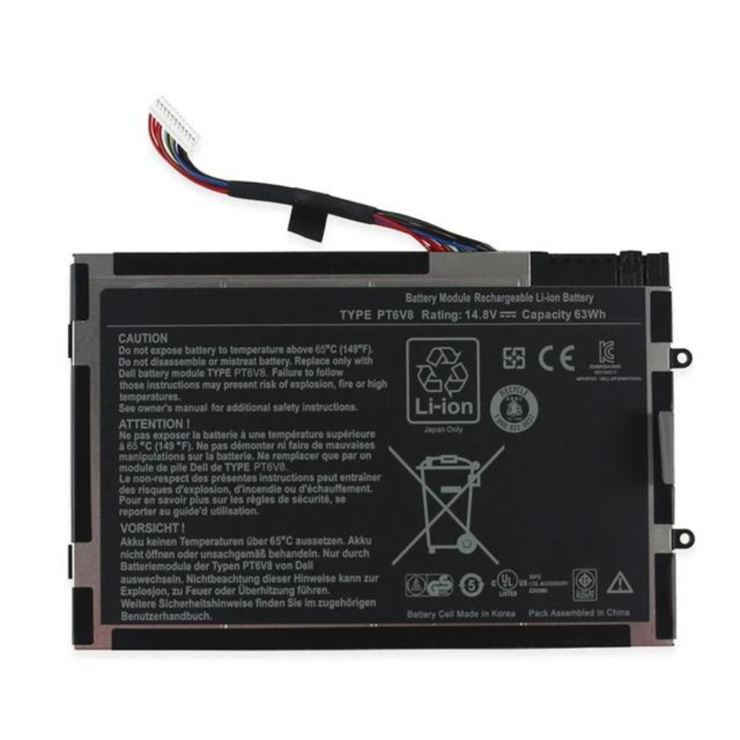 Original 63Wh Dell M14x R1 battery