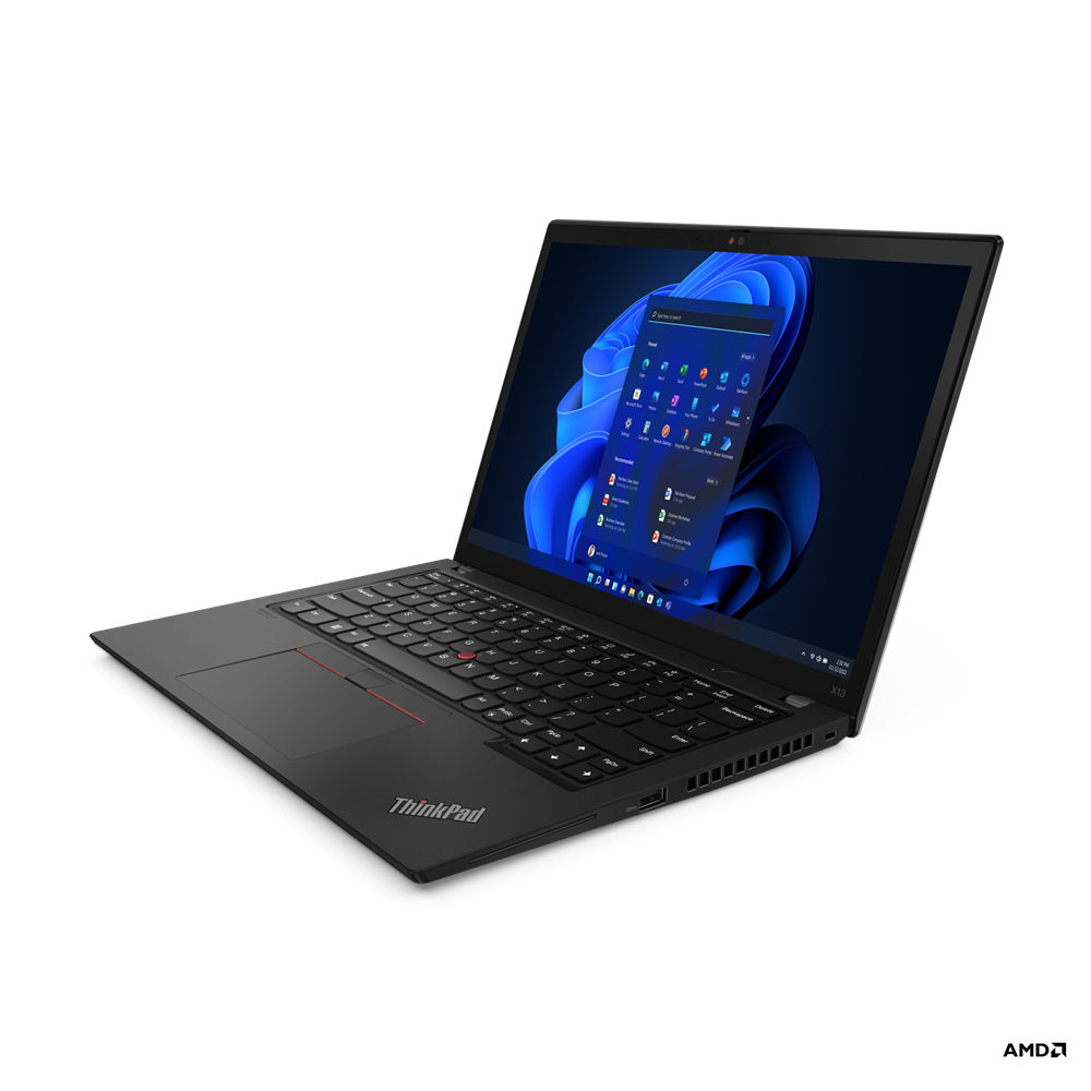 Lenovo ThinkPad X13 Gen 3, Intel Core i5 1235U, 8GB LPDDR5 4800 (Not Upgradable), 512GB SSD M.2 2280 PCIe x4 NVMe Opal 2.0, Windows 11 Pro, 13.3" WUXGA, No ODD - 21BN007RUE