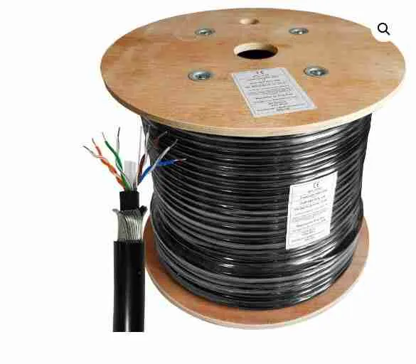 Giganet Category 6A Solid F/UTP PVC INDOOR Cable - GN-C6A-F/UTP-PVC