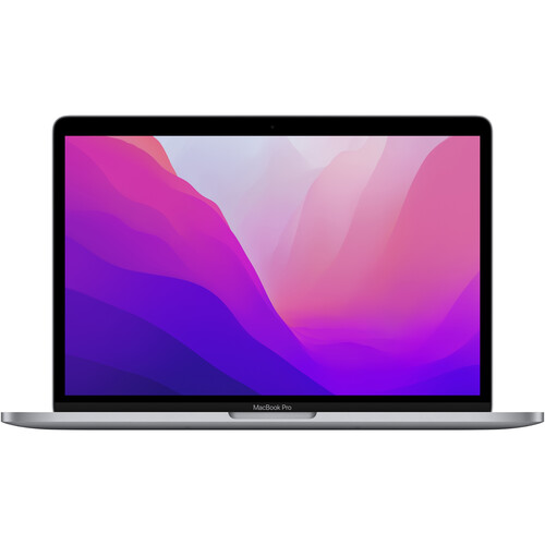 Apple Macbook Pro M2 Chip Next Gen - 8 Core CPU – 10 Core GPU, 16GB RAM, 1TB SSD, 13.3", WQXGA (2560 x 1600), MacOs Monterey 12, 720P HD Camera, Touchbar & Touch ID, Backlit Keyboard- Z16R00038