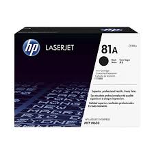 HP 81A Black Original LaserJet Toner Cartridge-CF281A