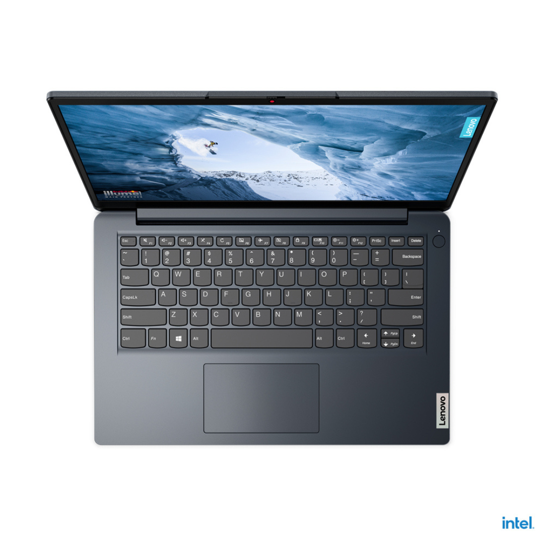 Lenovo Ideapad 1 14iau7 Laptop 35.6 Cm (14") Full Hd Intel® Core™ I3-1215U 4 Gb RAM 256 GB SSD Wi-fi 6 (802.11ax) Windows 10 - 82QC0023UE