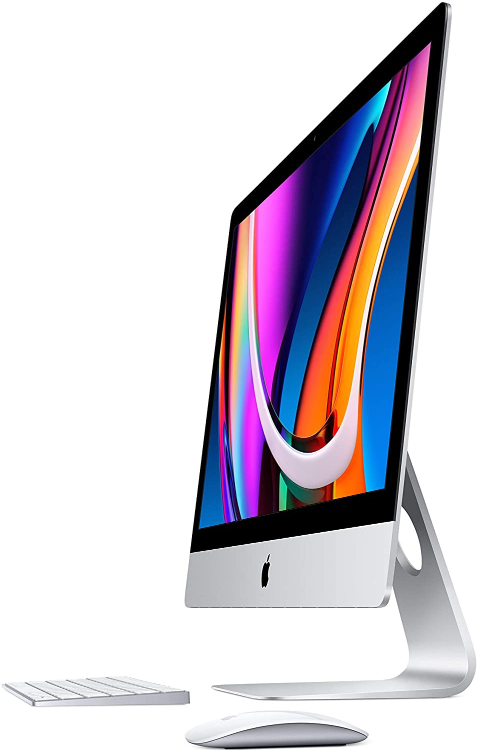 Apple Imac Core i5 10th Gen, 8GB RAM 2666 DDR4, 256GB SSD, 27" UHD (5120 x 2880), MacOS, AMD Radeon pro 5300 4GB Graphics, 1080P FHD Camera, Magic keyboard & Mouse- MXWT2B/A