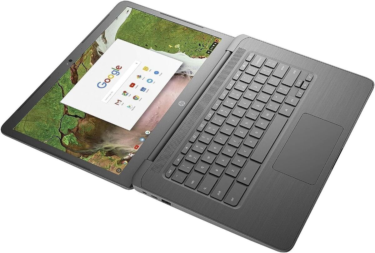 HP Chromebook 14 G5 Intel® Celeron® N3350 35.6 cm (14") HD 4 GB LPDDR4-SDRAM 16 GB eMMC Wi-Fi 5 (802.11ac) ChromeOS