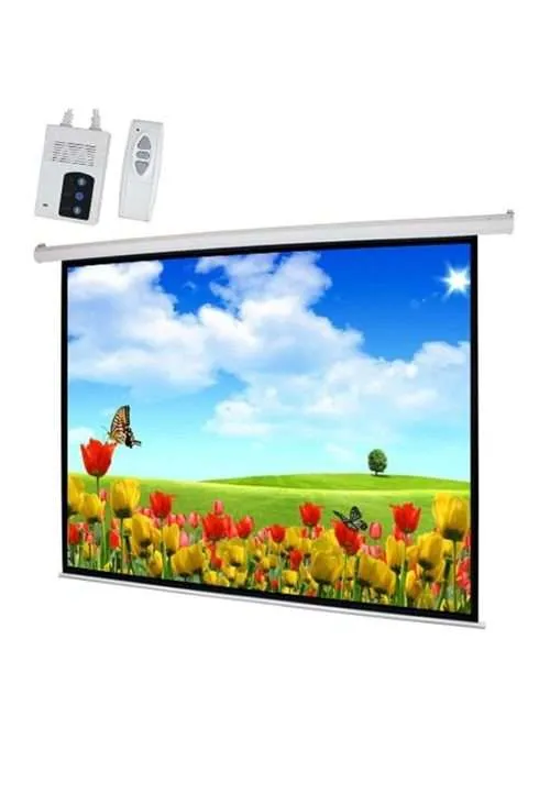 ELECTRIC PROJECTOR SCREEN  180cm *180cm (70 x 70 inches)