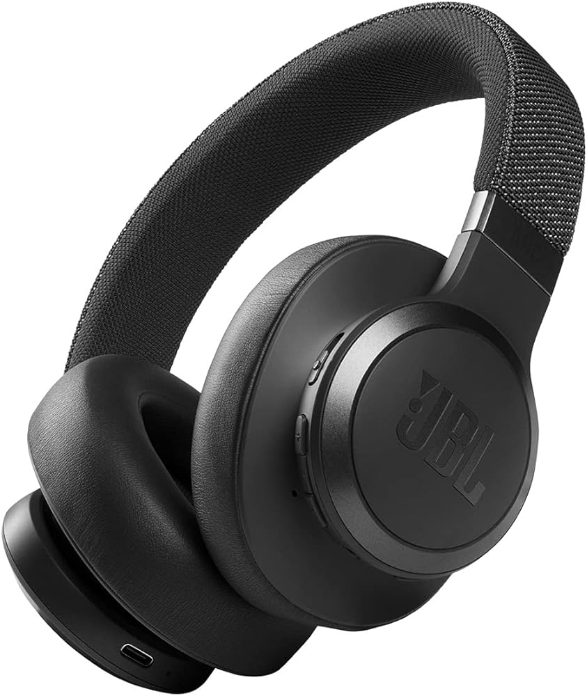 JBL Live 660NC Over-Ear Adaptive Noise Cancellation Wireless Headphones